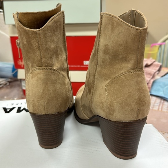 Sonoma Goods For Life Cabeza women's western ankle boots - Picture 4 of 7